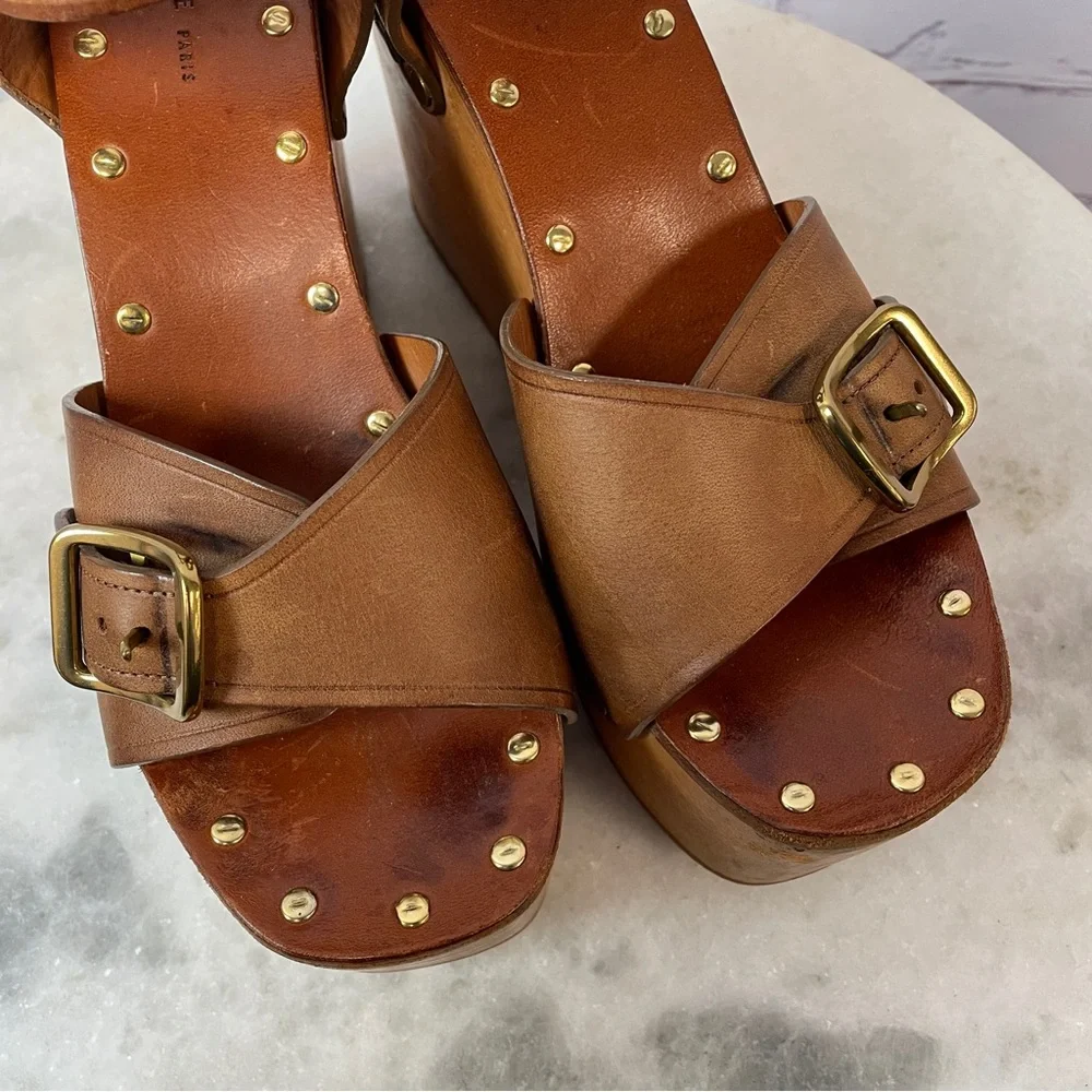 Celine Wedge Sandals - Picture 5 of 11